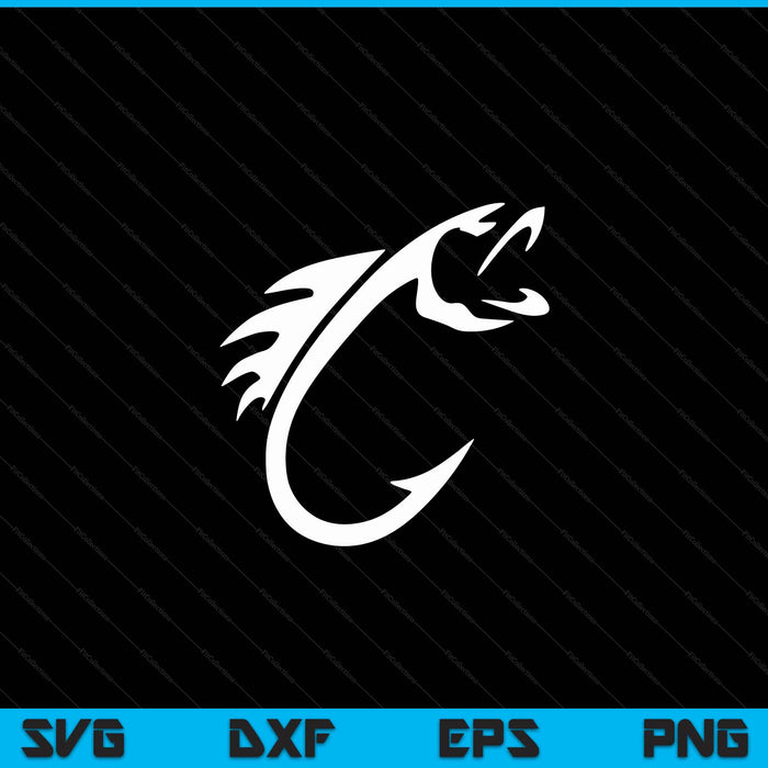 Fish hook reel life fishing SVG cut file