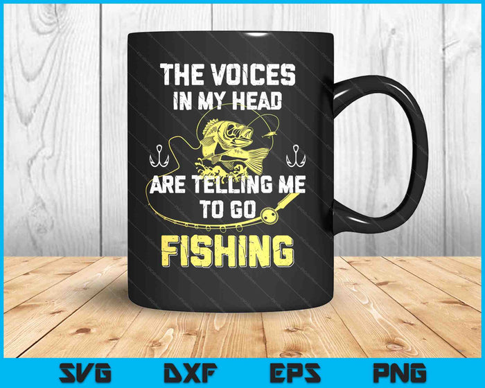 Fishing Gifts Funny Fisherman SVG PNG Digital Printable Files