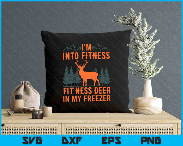 Fitness Deer In My Freezer Shirt Deer Shirts Deer Hunting SVG PNG Digital Printable Files