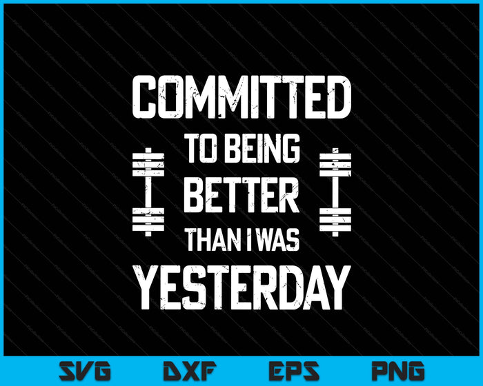 Fitness Motivation For Men & Women With Saying Gym Workout SVG PNG Digital Printable Files