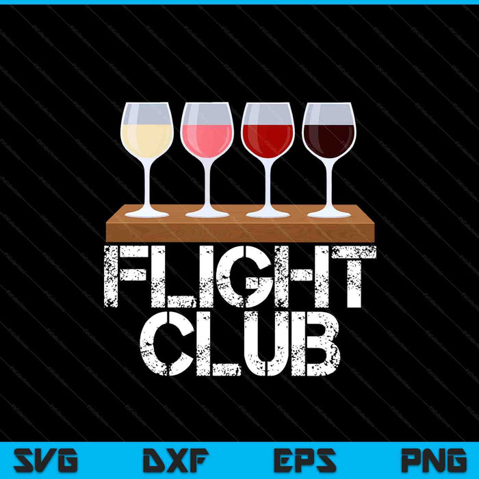 Flight wine club FOMO wine tasting sample rose red white SVG cut file