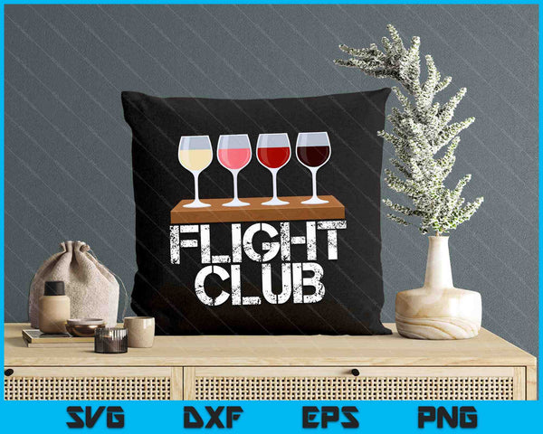 Flight Wine Club FOMO Wine Tasting Sample Rose Red White SVG PNG Digital Printable Files