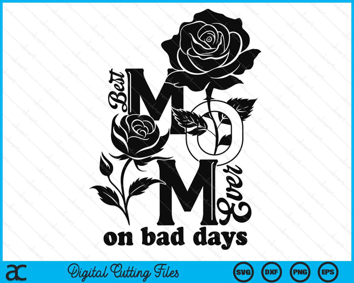 Floral Mom Mother's Day SVG PNG Digital Printable Files