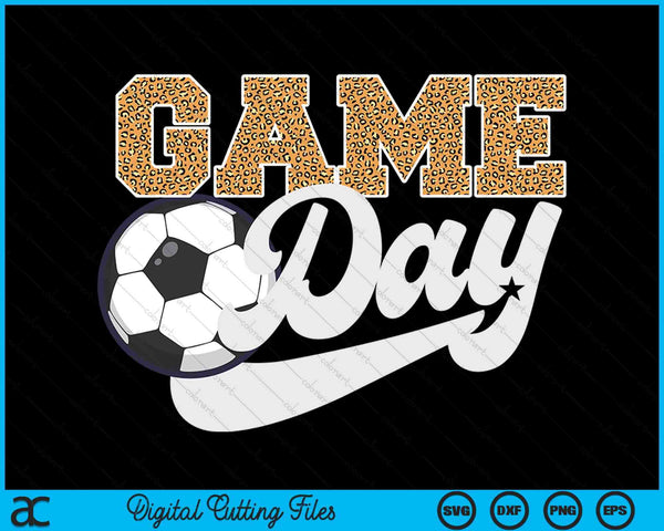 Football Game Day Vibes Football Coach Fan Player SVG PNG Digital Cutting Files