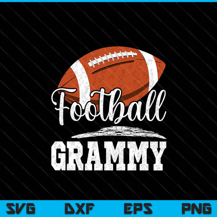Football Grammy Football Player Game Day Mother's Day SVG PNG Digital Cutting Files