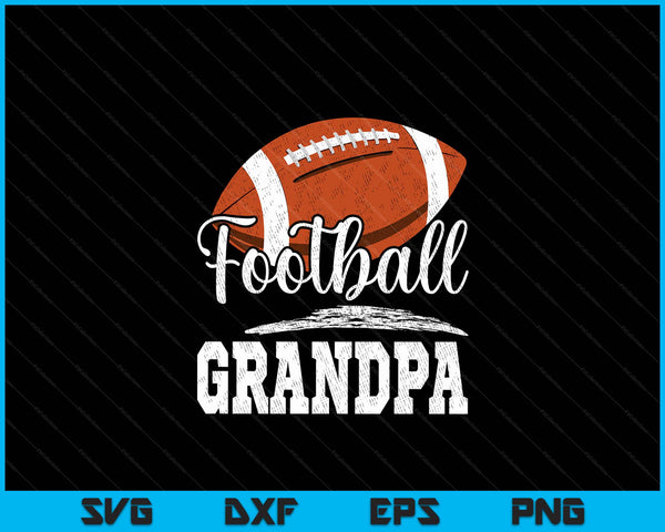 Football Grandpa Football Player Game Day Father's Day SVG PNG Digital Cutting Files