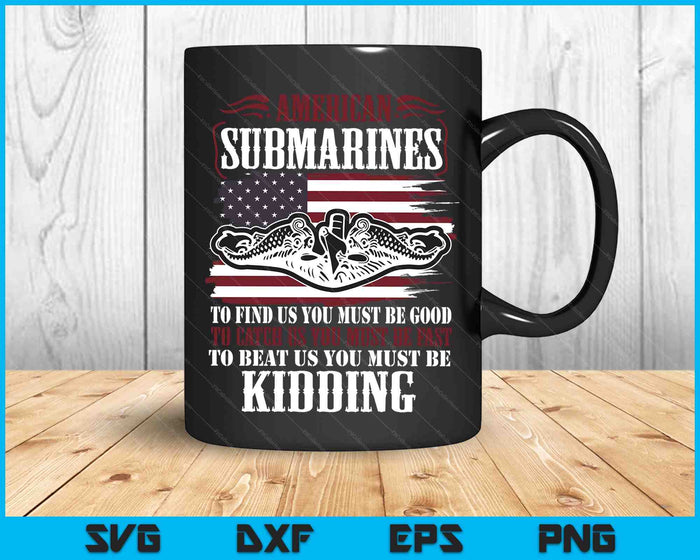For A Veteran Submariner SVG PNG Digital Cutting Files