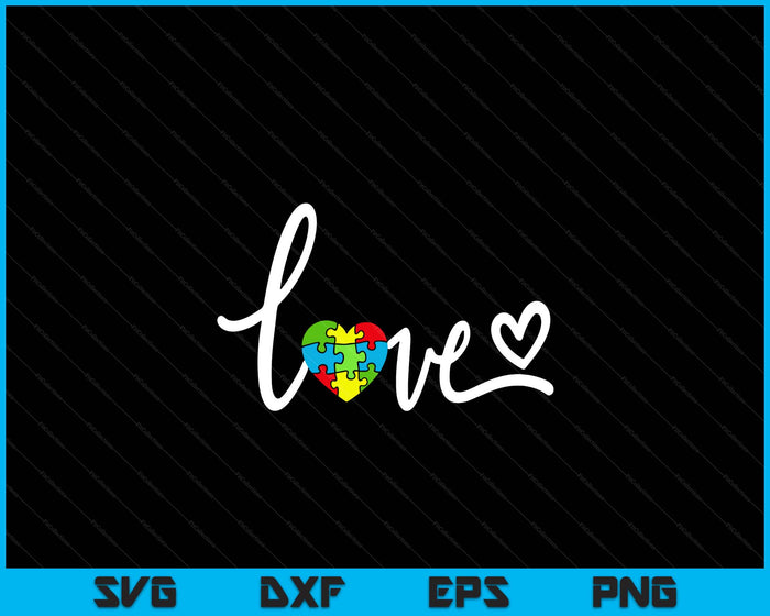For Men Women Autism Awareness SVG PNG Digital Printable Files