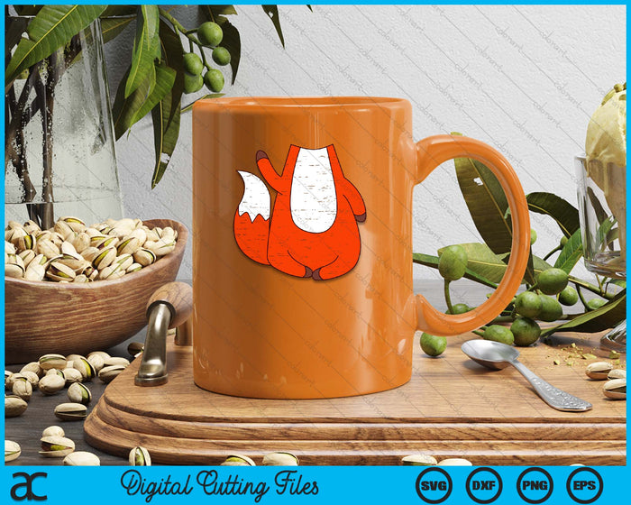 Fox Costume Cute Easy Animal Halloween SVG PNG Digital Printable Files