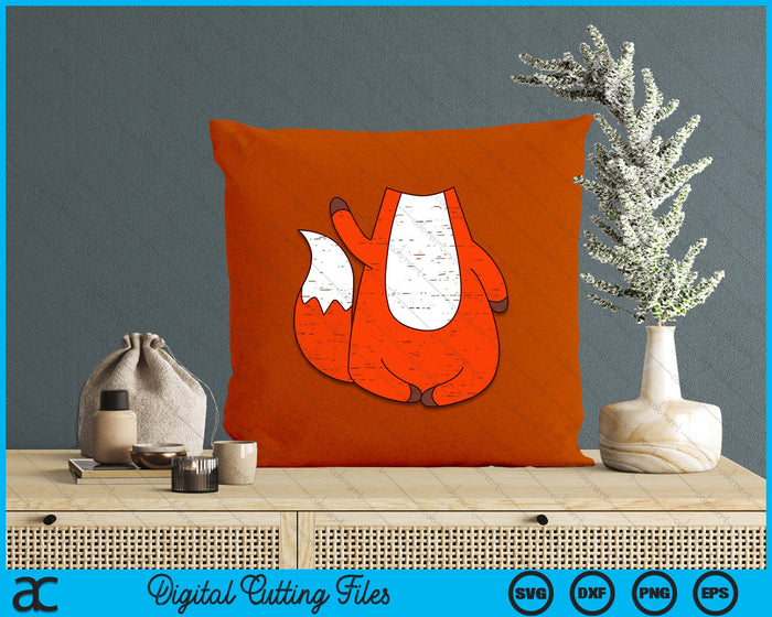 Fox Costume Cute Easy Animal Halloween SVG PNG Digital Printable Files