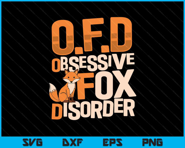 Fox for fox lovers women vintage red foxes smart Kids SVG cut file