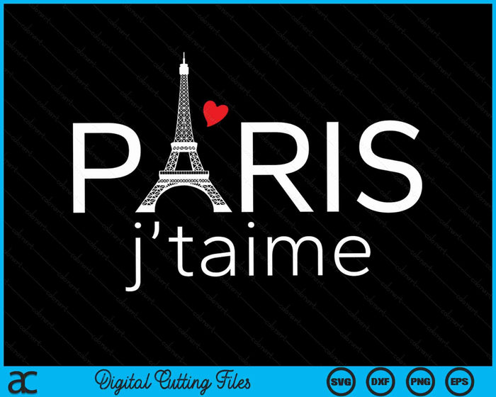 France Paris Bonjour Marseille Monaco Eiffel SVG PNG Digital Cutting Files