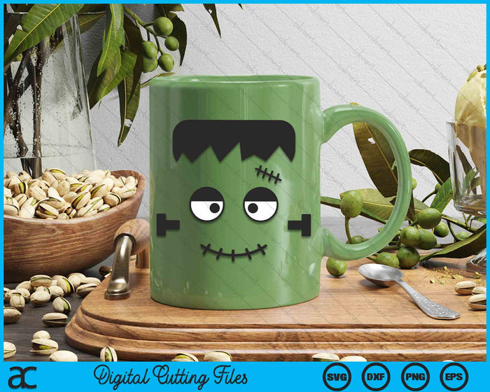 Frankenstein Monster Halloween Costume SVG PNG Digital Cutting File