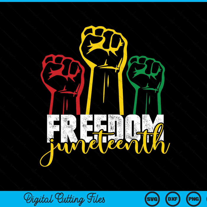 Free-ish Juneteenth black freedom black history SVG cut file