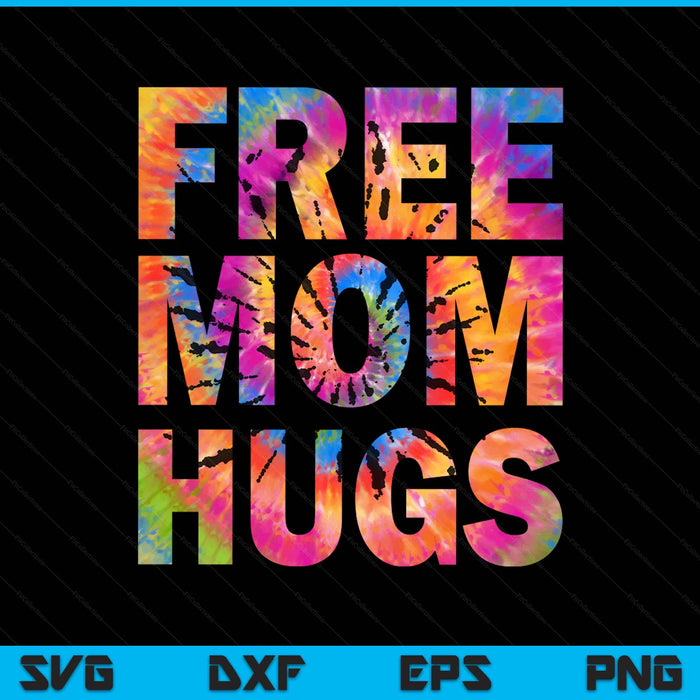 Free mom hugs pride LGBT gay pride hug SVG cut file