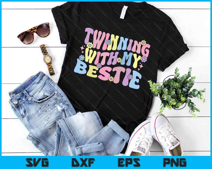 Friends Twinning With My Bestie Spirit Week SVG PNG Digital Printable Files