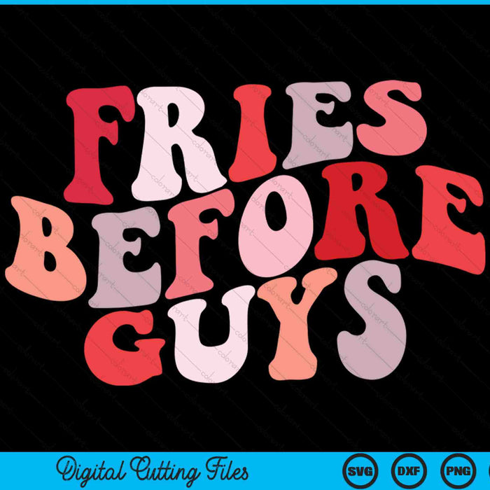 Fries before guys SVG cut file