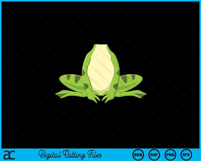Frog Adult Green Frog Costume SVG PNG Digital Printable Files