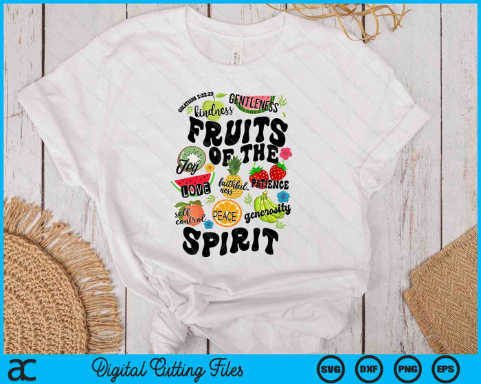 Fruits Of The Spirit SVG PNG Digital Printable Files
