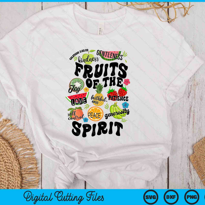 Fruits Of The Spirit SVG PNG Digital Printable Files