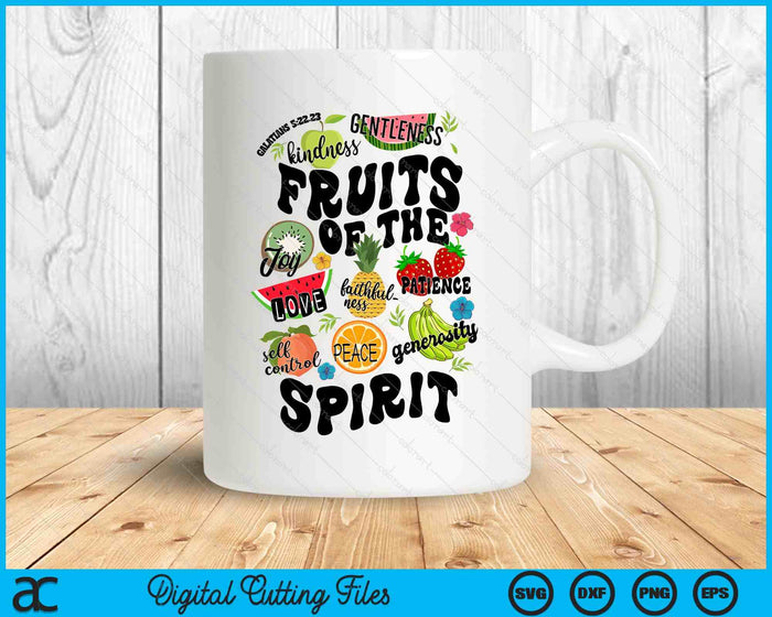 Fruits Of The Spirit SVG PNG Digital Printable Files