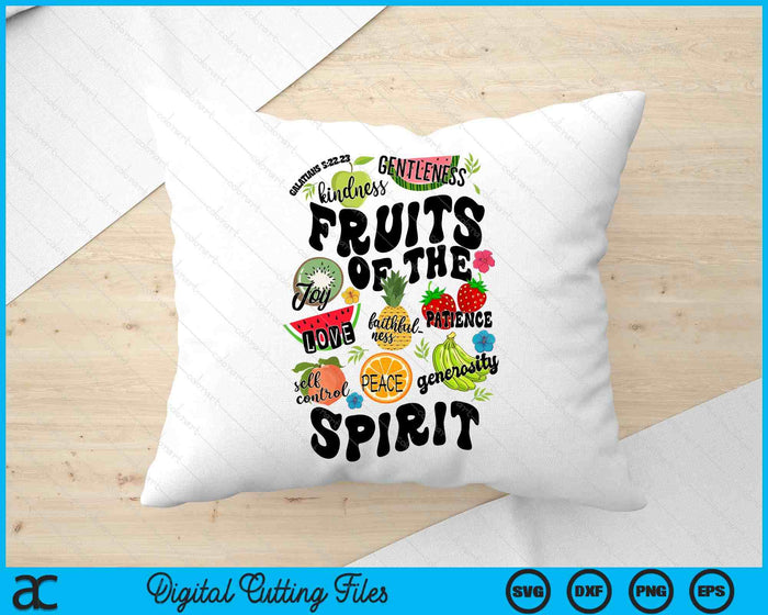 Fruits Of The Spirit SVG PNG Digital Printable Files