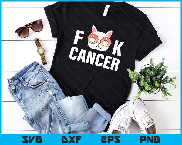 Fu-ck Cancer - Funny SVG PNG Digital Printable Files