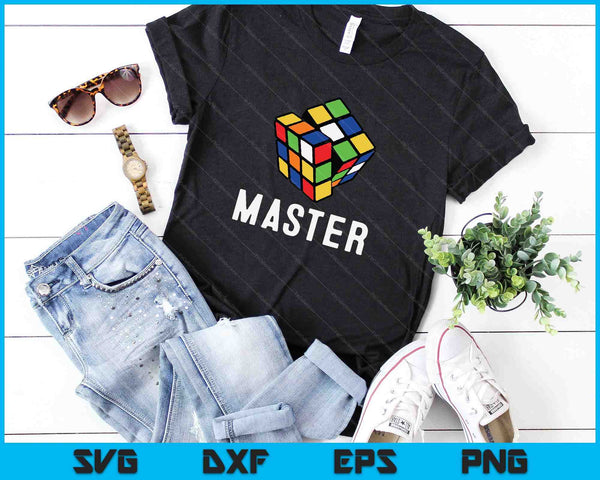 Fun Cube Master SVG PNG Digital Cutting Files