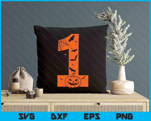 Funny 1 One Meme Birthday Halloween Costume SVG PNG Digital Printable Files