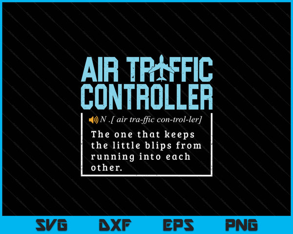 Air traffic controller definition SVG cut file