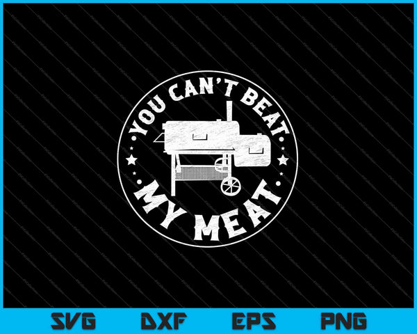 BBQ pit reverse flow smoker accessory dad SVG cut file