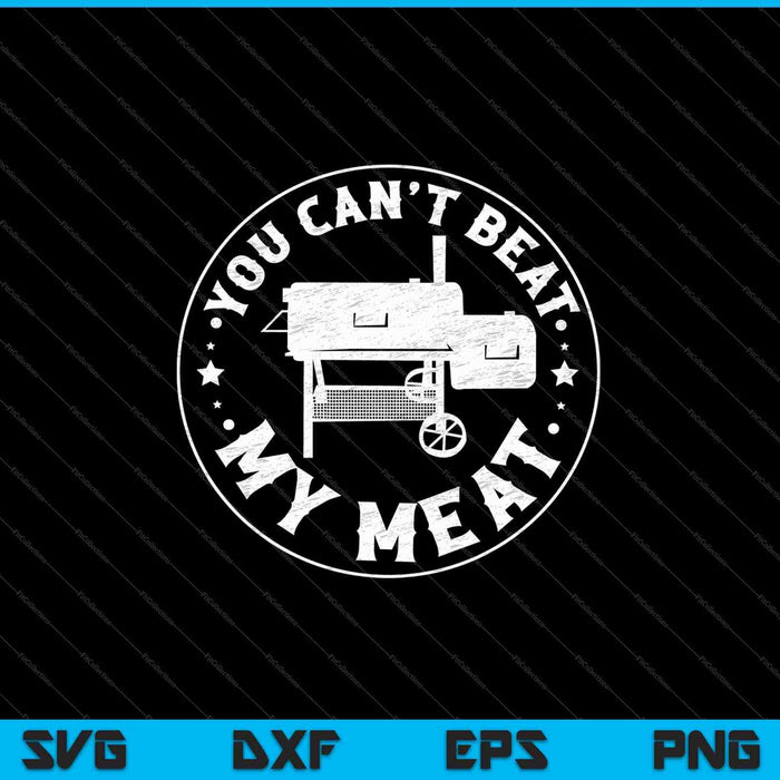 BBQ pit reverse flow smoker accessory dad SVG cut file