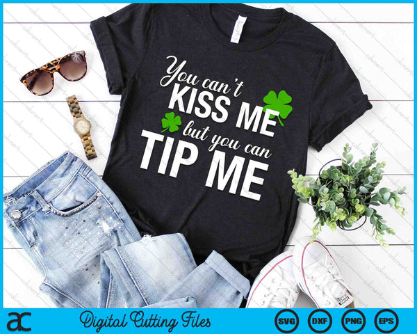 Bartender You Can't Kiss Me But You Can Tip Me SVG PNG Digital Cutting Files