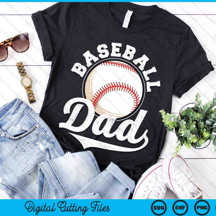 Funny Baseball Dad Baseball Sports SVG PNG Digital Cutting Files