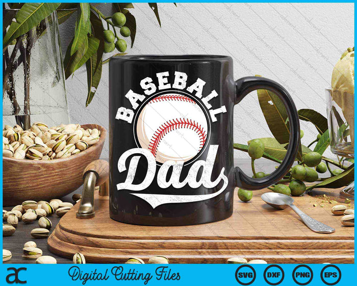 Grappige honkbal papa honkbal sport SVG PNG digitale snijbestanden