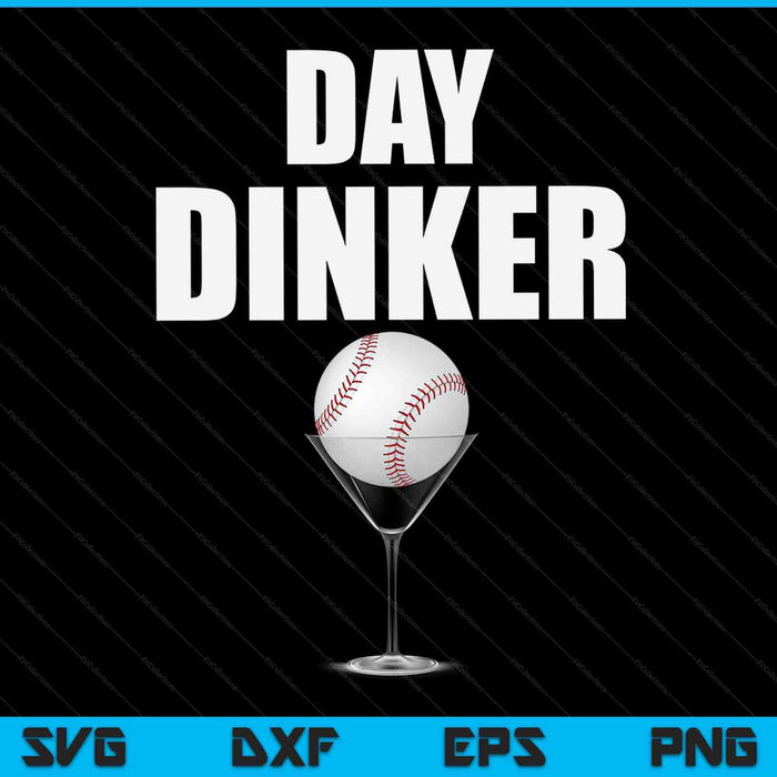 Honkbal dag Dinker SVG PNG digitale snijbestanden