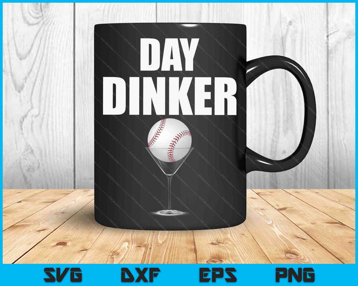 Baseball Day Dinker SVG PNG Digital Cutting Files