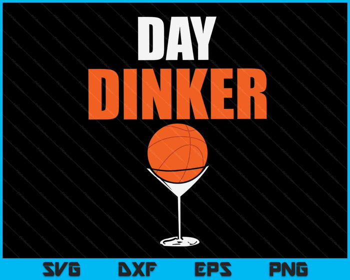 Basketbaldag Dinker SVG PNG digitale snijbestanden