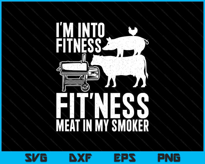 Funny Bbq Meat Smoking Art For Men Women Barbeque Griller SVG PNG Digital Printable Files