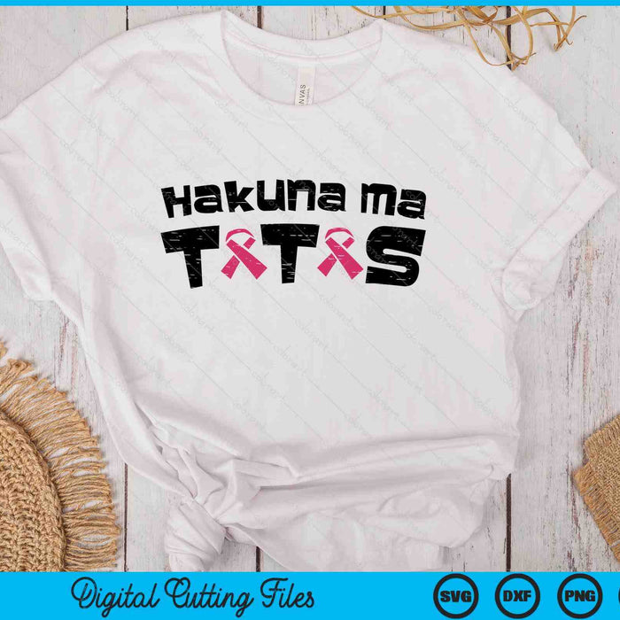 Funny Breast Cancer Awareness Shirt Ma Tatas Support SVG PNG Digital Printable Files