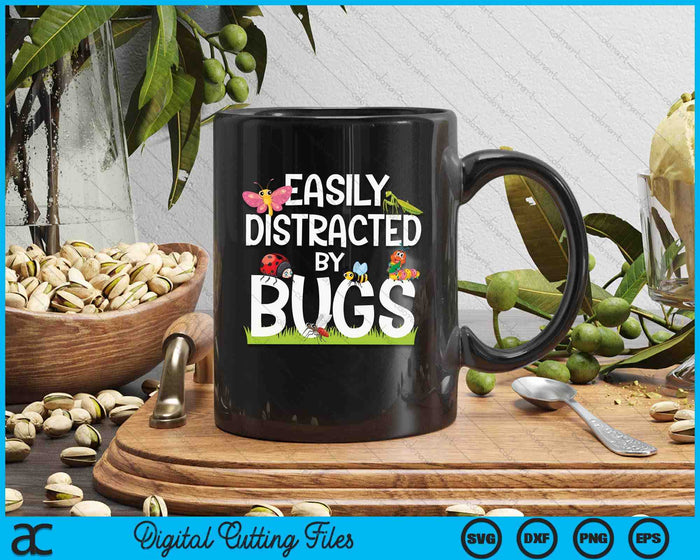 Bug Insects Easily Distracted By Bugs Science SVG PNG Digital Printable Files