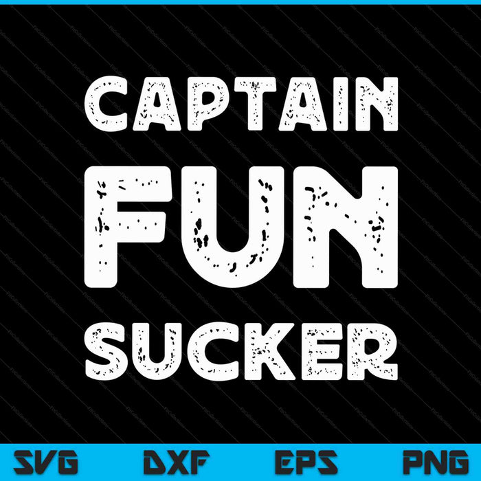 Captain funsucker fun sucker SVG cut file