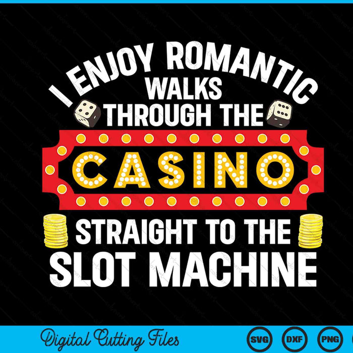 Casino designs for gambling pun game lovers SVG cut file