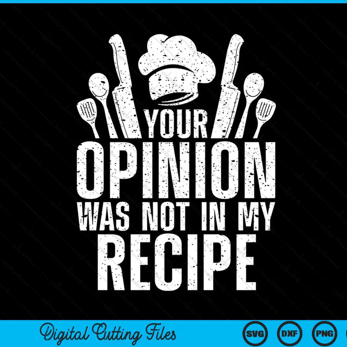 Chef Design For Men Women Cooking Lover Culinary Cook SVG PNG Digital Cutting Files