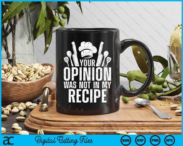 Chef Design For Men Women Cooking Lover Culinary Cook SVG PNG Digital Cutting Files