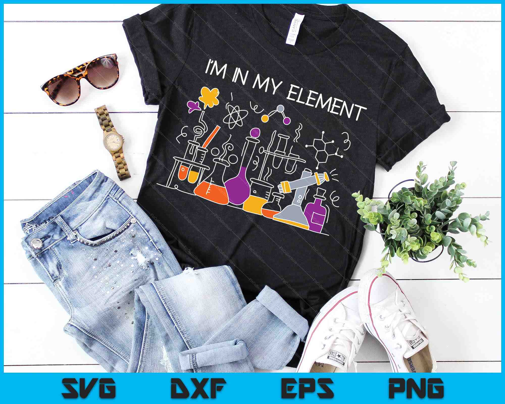 Funny Chemist Gifts I'm In My Element Chemistry Science Nerd SVG Files –  creativeusarts