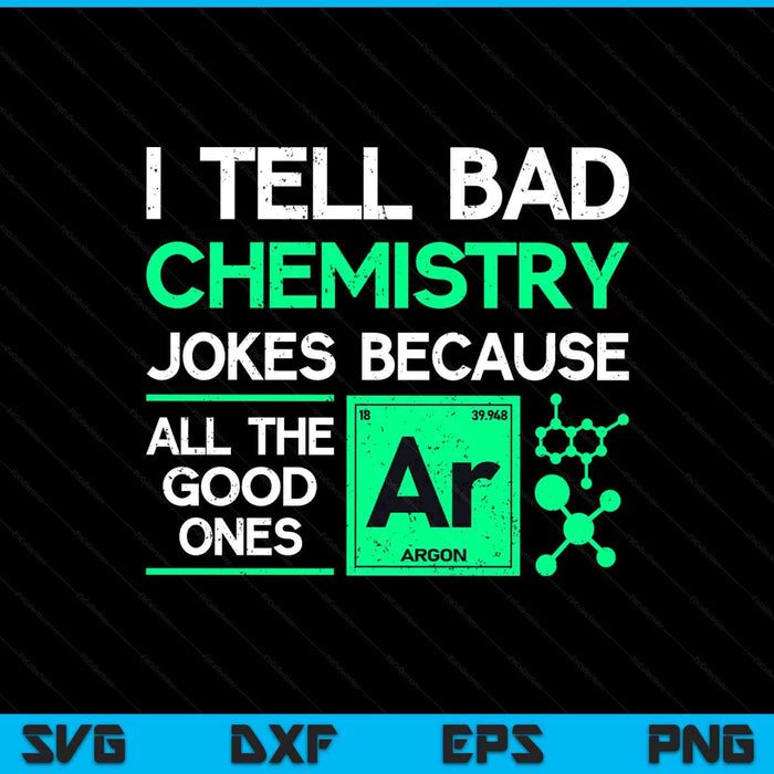 Chemistry teacher science chemistry SVG cut file