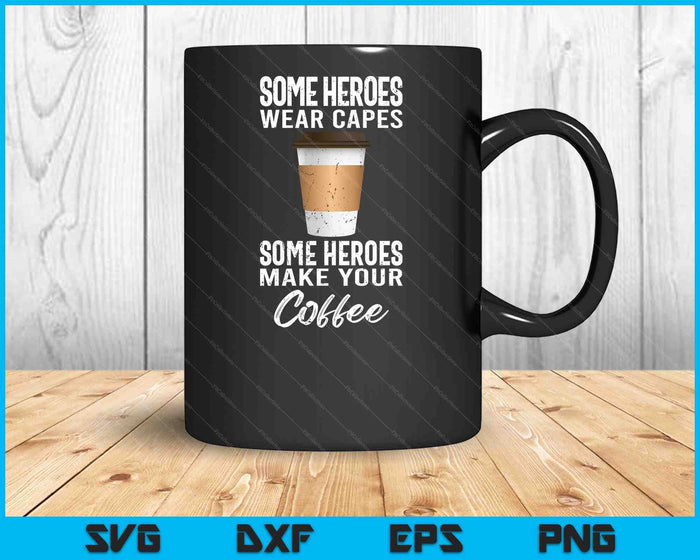 Coffeemaker Coffee Lover Gift Idea Barista SVG PNG Digital Cutting Files