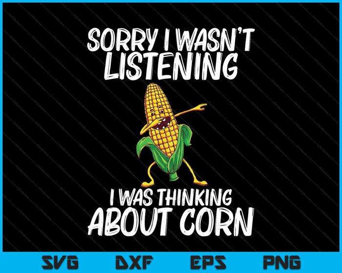 Funny Corn Gift For Men Women Corn On The Cob Costume Farmer SVG PNG Digital Printable Files