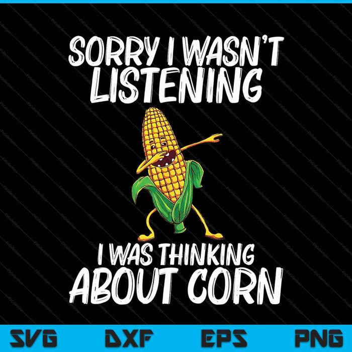 Funny Corn Gift For Men Women Corn On The Cob Costume Farmer SVG PNG Digital Printable Files